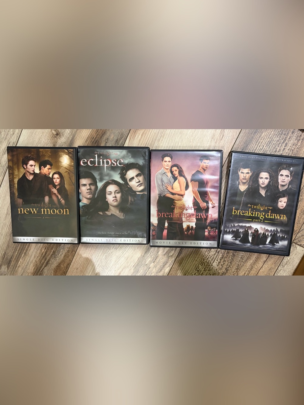 The Twilight Saga DVD Collection - Black